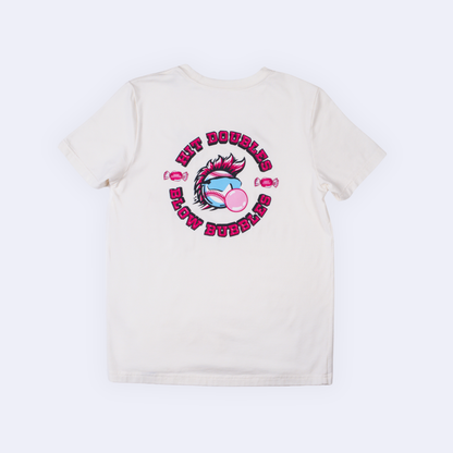 Doubles & Bubbles Youth Tee - Cream V2