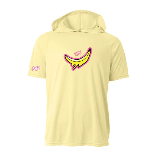 RAD Apparel - "Drippy Nanas" Cooling Performance Short Sleeve Hooded Tee