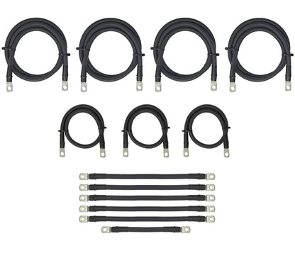 Aftermarket EZGO TXT, PDS, RXV, Medalist Golf Cart Battery Cable Kits
