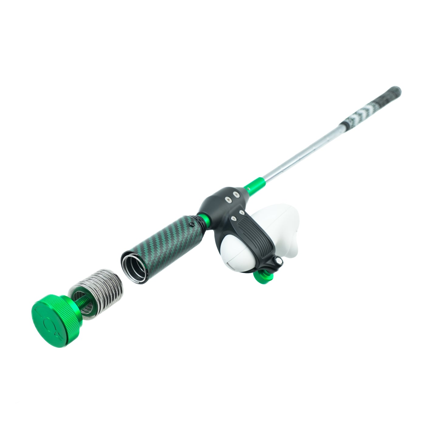 DriVR Elite Chrome - Stepped Steel Weighted Golf Club  - Compatible with Quest 2, 3/3s, and Pro