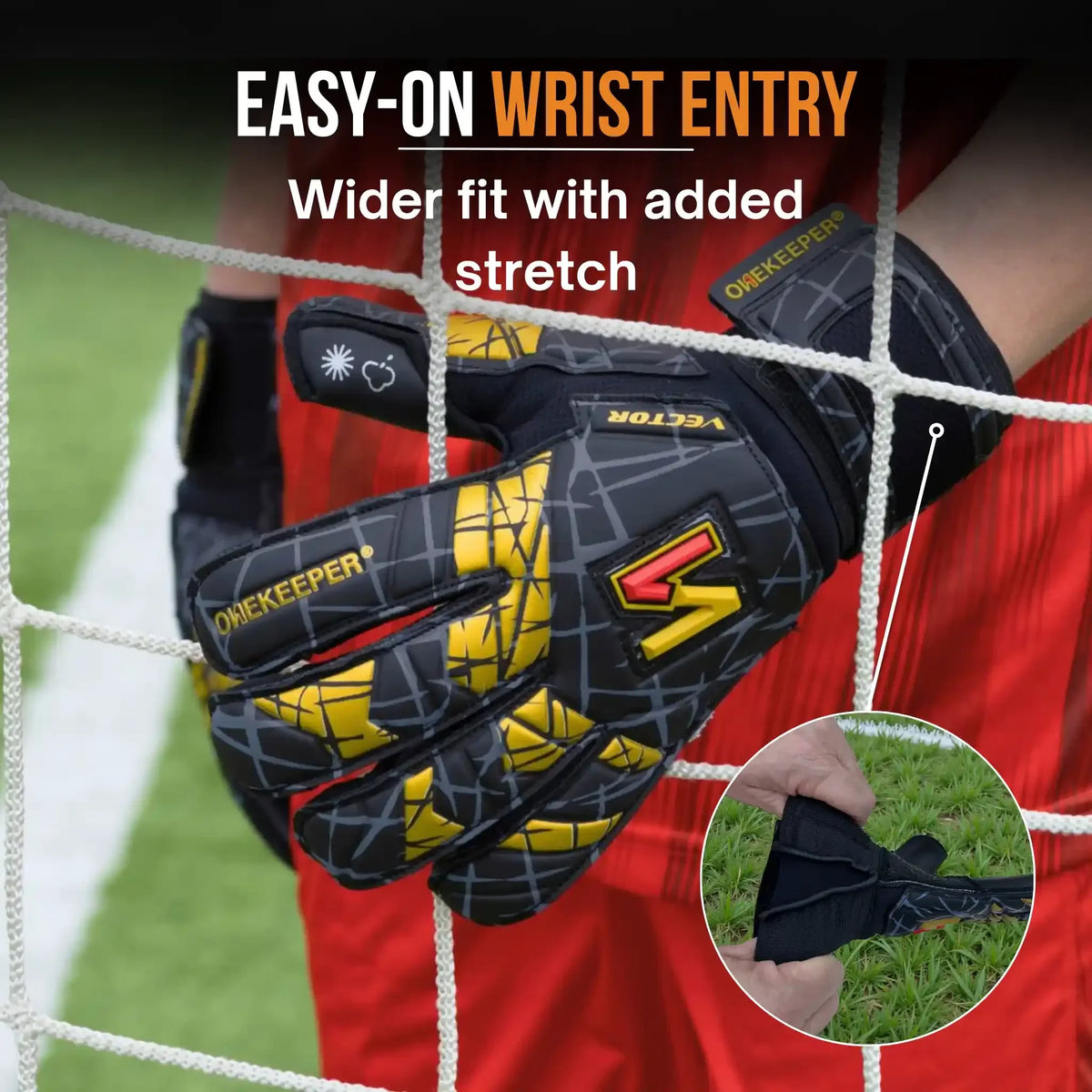 VECTOR Evolution Black & Gold - No Finger Protection