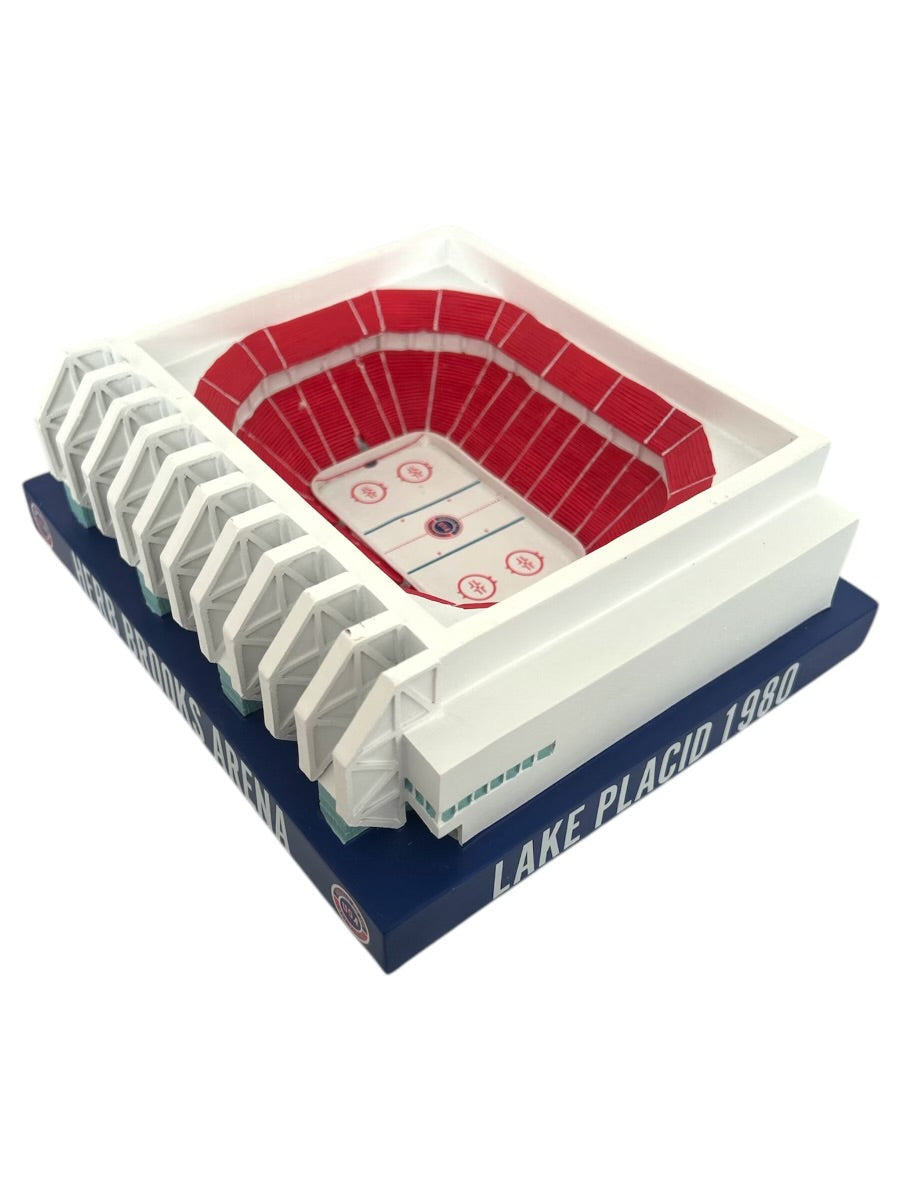 Jack O’callahan Signed 1980 Herb Brooks Arena Lake Placid - Miracle on Ice Scale Replica ceramic