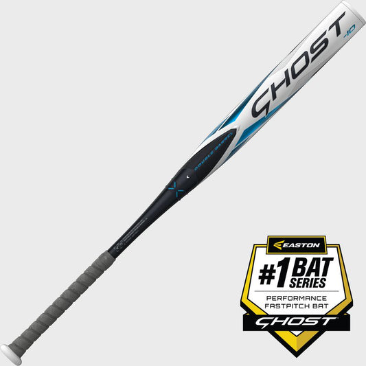 Easton 2023 Ghost Double Barrel Fastpitch Softball Bat: FP23GH