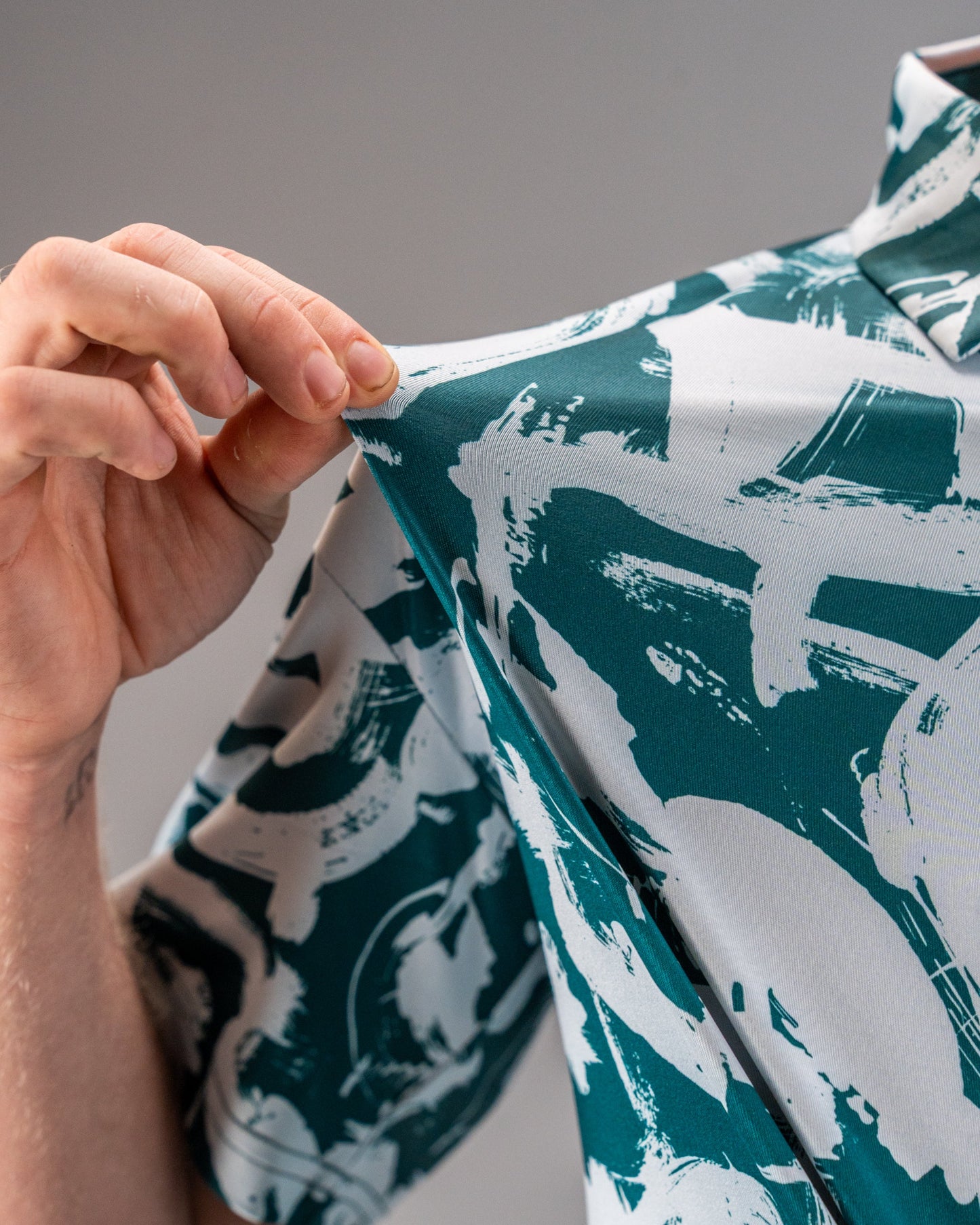 Paint Strokes Green