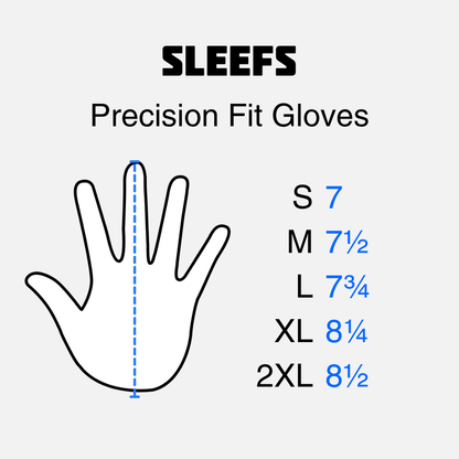 Hot Orange Sticky Football Receiver Gloves