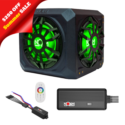 N10SB - Sub + Amp | Golf Cart