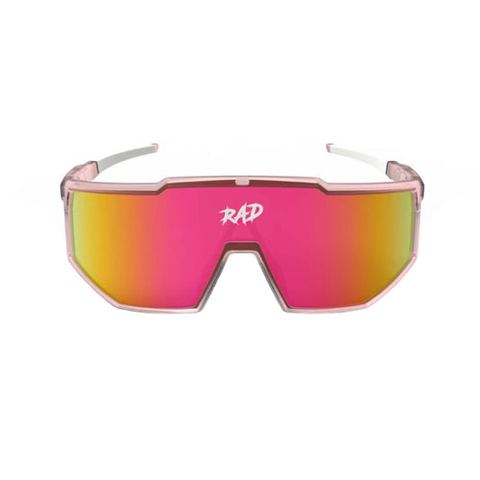 RAD - Drip Shades Sunglasses - Frosted Pink Frames