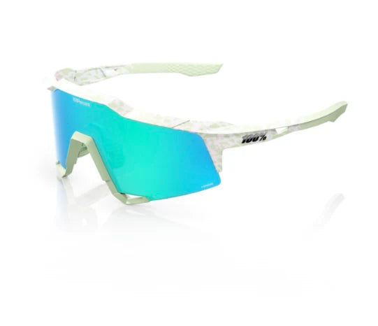 100% Speedcraft LE Elly 2 Polished Light Green Blue Topaz Mirror Lens