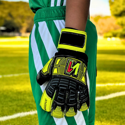 Fusion Junior Kids Goalkeeper Gloves - No Finger Protection