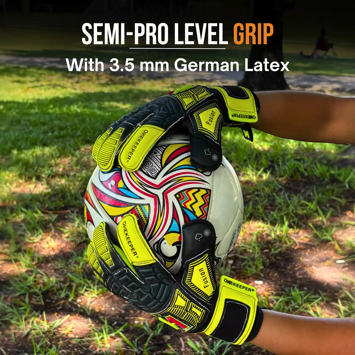 Fusion Junior Kids Goalkeeper Gloves - No Finger Protection