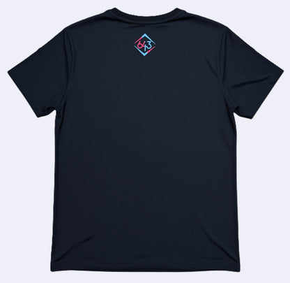 GOAT Youth Tee - Black/Blue V2
