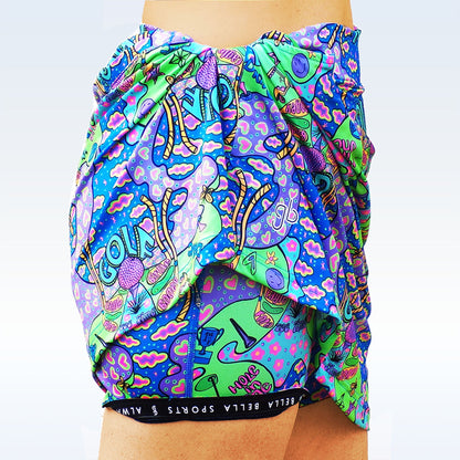 Pickleball Bella Groovy Straight Golf Skort