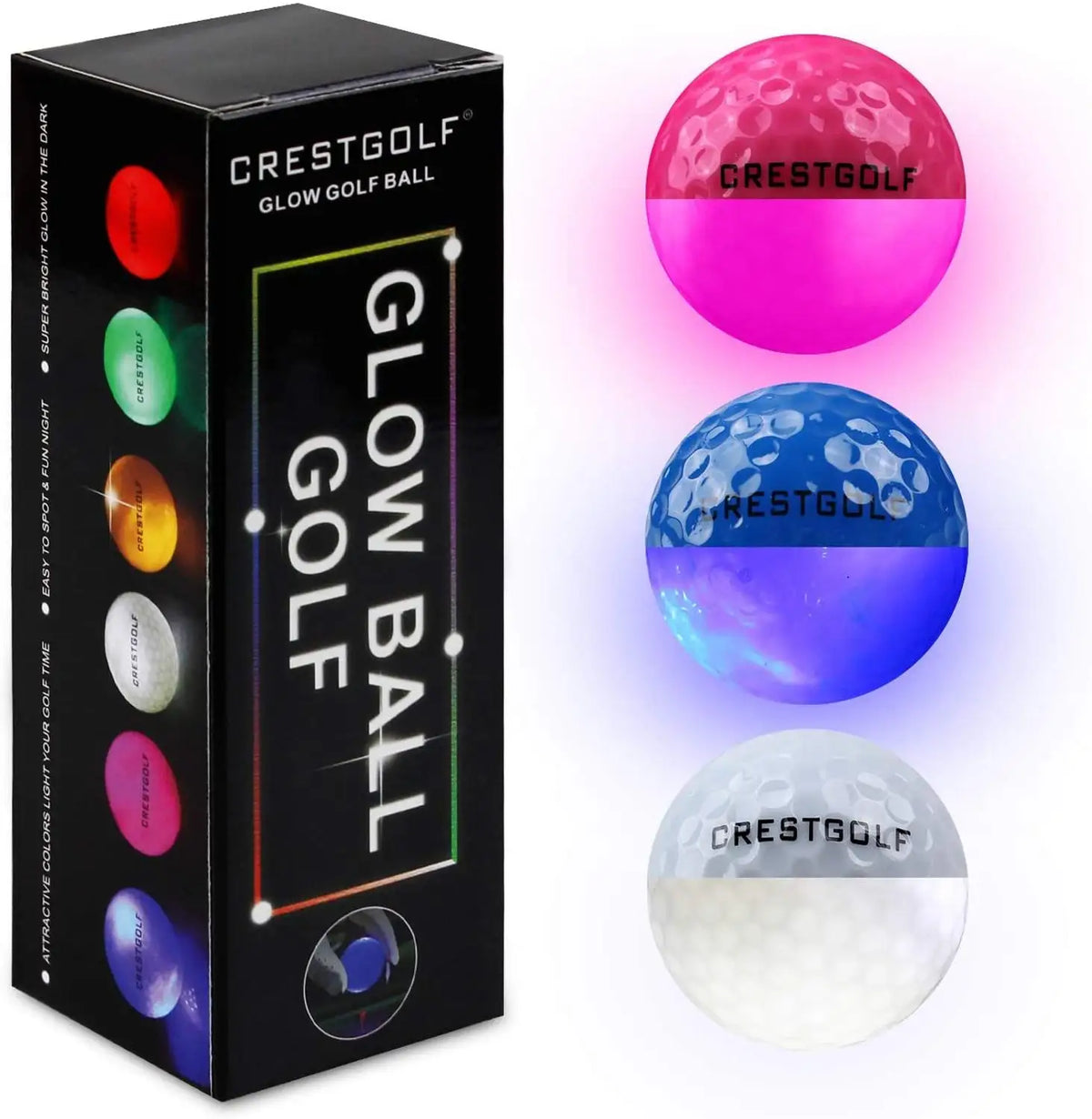 50 Strokes of Perfection Golf Balls