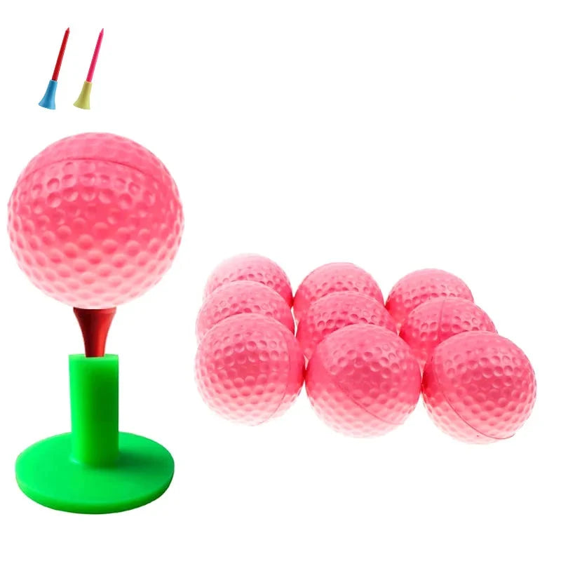 Soft Sponge Foam Golf Practice Balls – Indoor & Outdoor Use