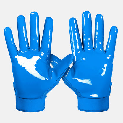 Hue Blue Sticky Football Receiver Gloves