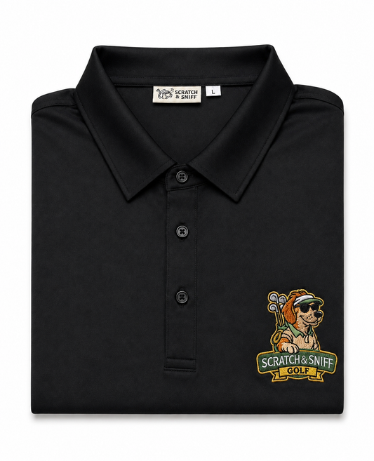 Scratch & Sniff Signature Black Polo