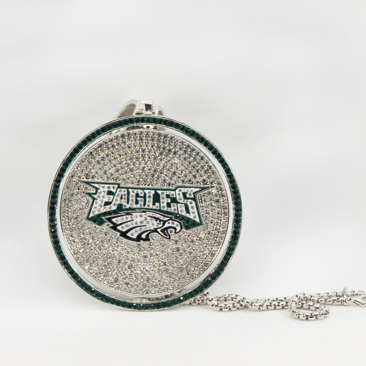 Philadelphia Medallion 8 Inches Rotating Pendant with Chain
