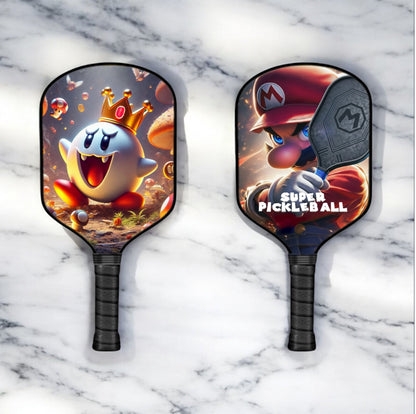 King Boo - Mario Brothers - Pickleball Paddle