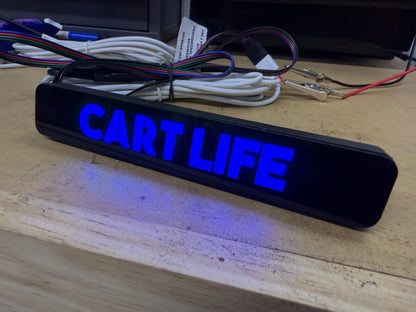 Cart Life RGB Led Badge