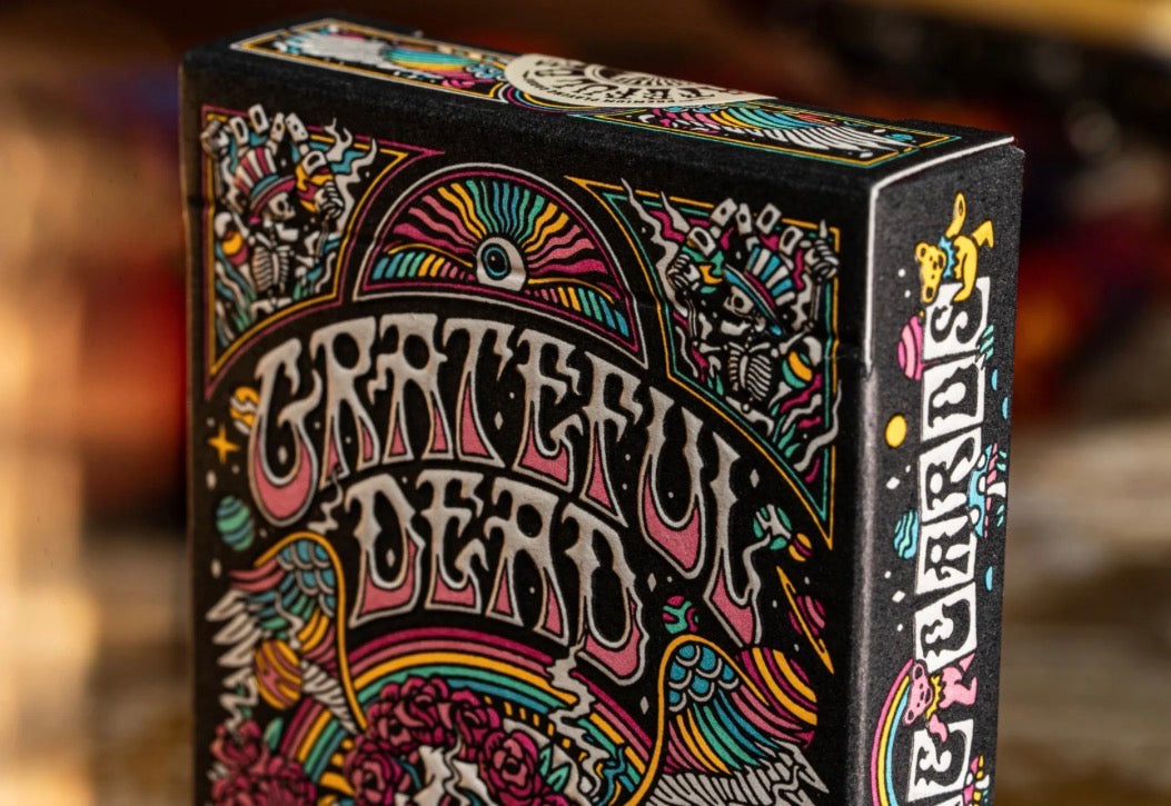 Grateful Dead Drops - Stealie- Collector's Edition Pickleball Paddle & Playing Cards