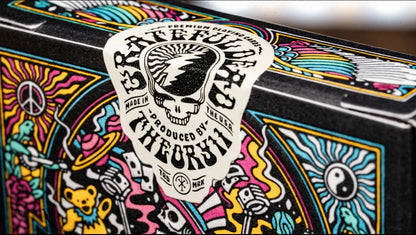 Grateful Dead Drops - Stealie- Collector's Edition Pickleball Paddle & Playing Cards