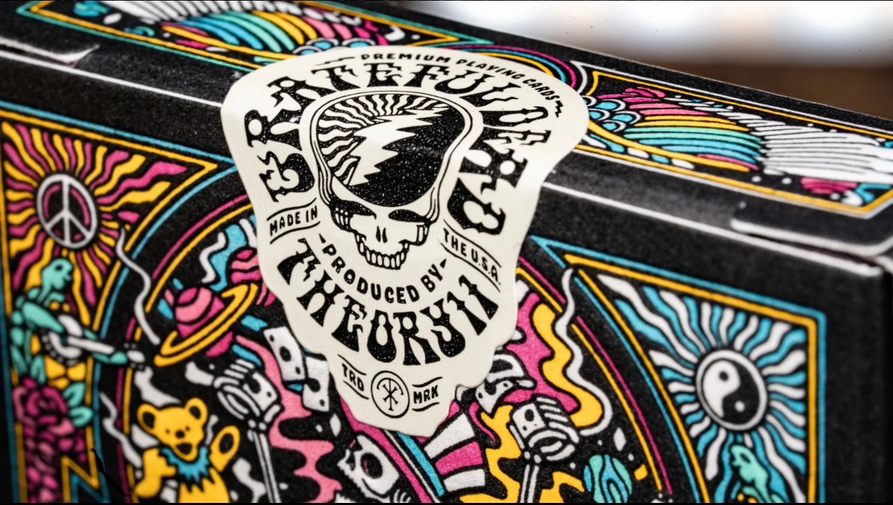 Grateful Dead Drops - Mystic Mushroom- Collector's Edition Pickleball Paddle & Playing Cards (Copy)