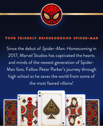 Spiderman Pickleball Paddle Cover & Playing Card Collectors Edition