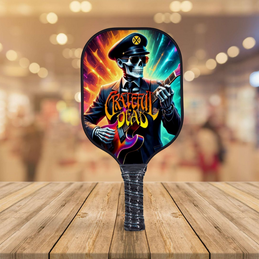 Grateful Dead Drops - Casey Jones - Pickleball Paddle