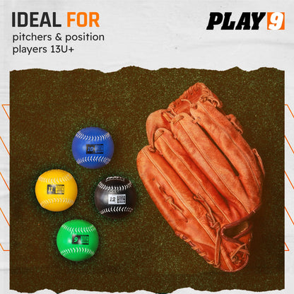 12" Softball Leather Weighted Balls