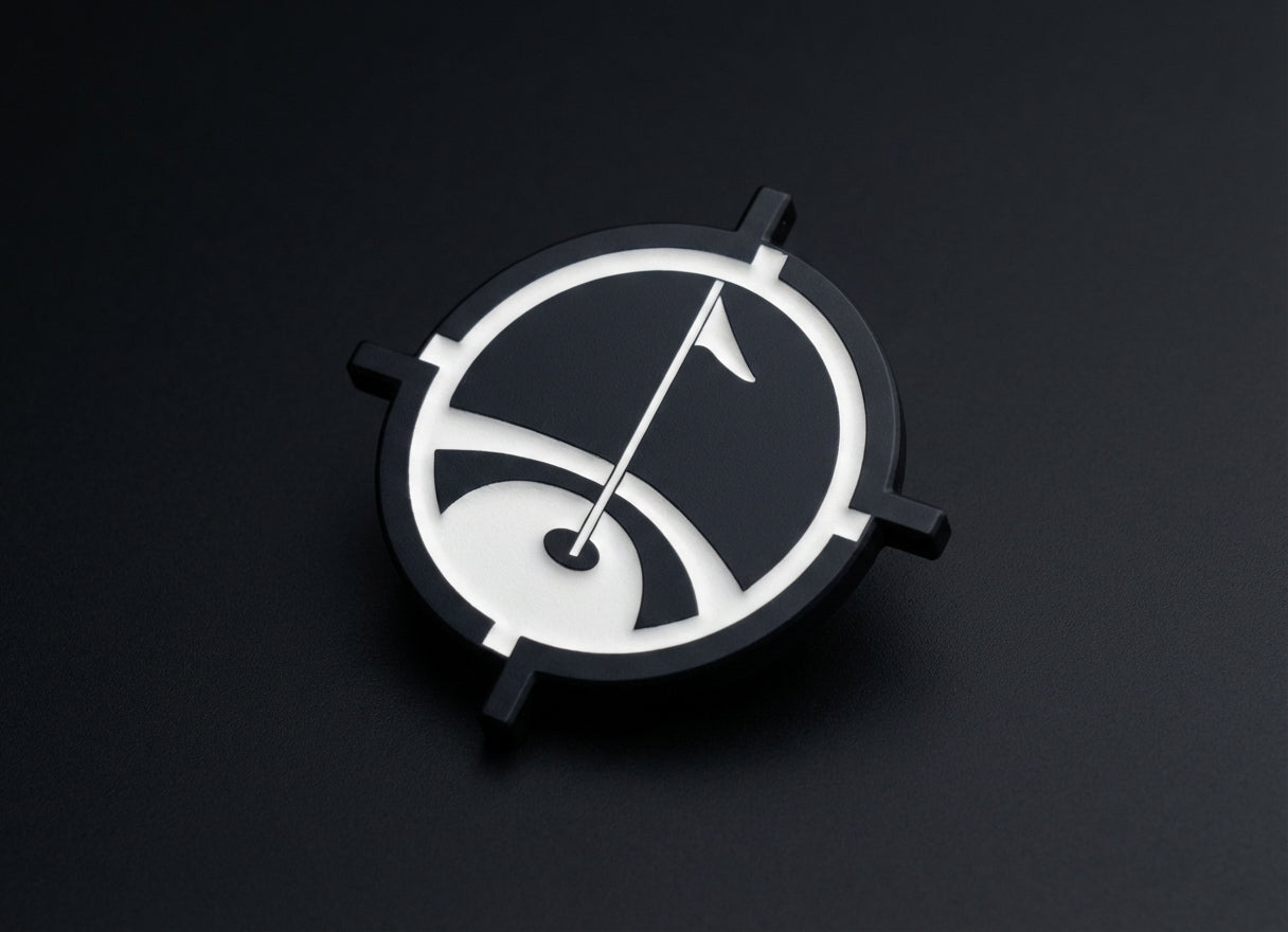 Premium Magnetic Metal Golf Ball Marker