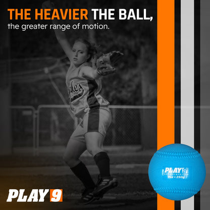 Softball Plyo Ball Pitching Set