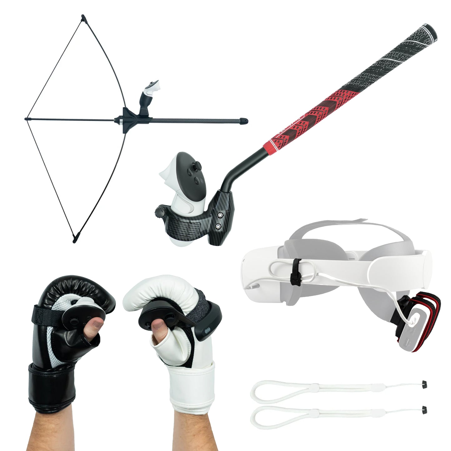 Intro Bundle - DriVR, ShadowShot, Boxing Gloves,  Wrist Straps, Battery Holder