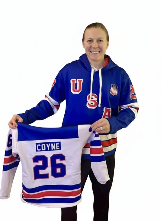 Kendall Coyne USA Hockey Performance Royal Hoodie
