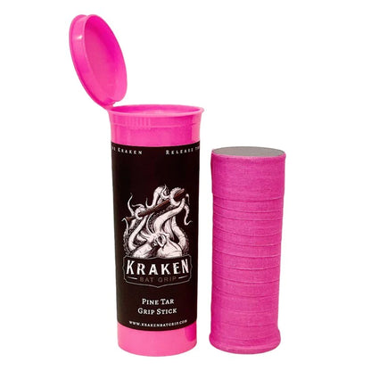 Kraken Pro Wrap Pine Tar Grip Stick Bubble Gum Pink