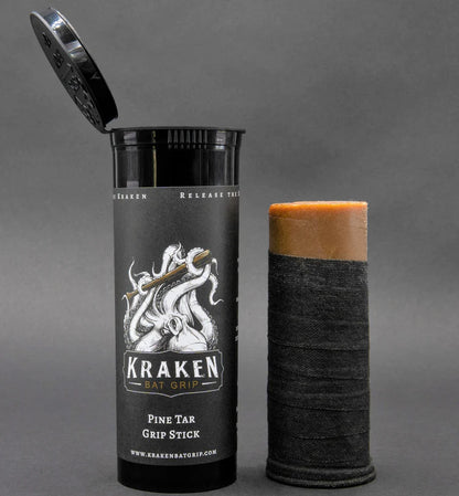 Kraken Pro Wrap Pine Tar Grip Stick Black