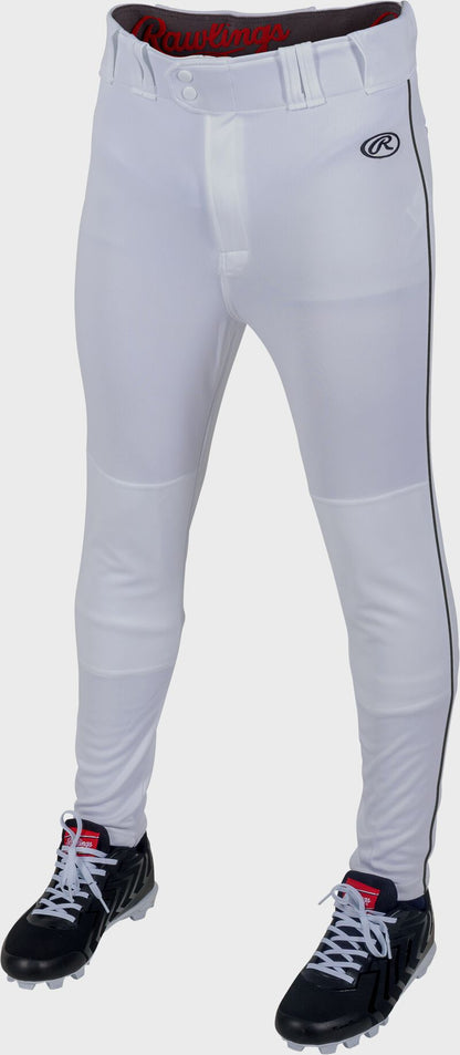 Rawlings Launch Jogger Style Youth Piped Baseball Pants YLNCHJGP