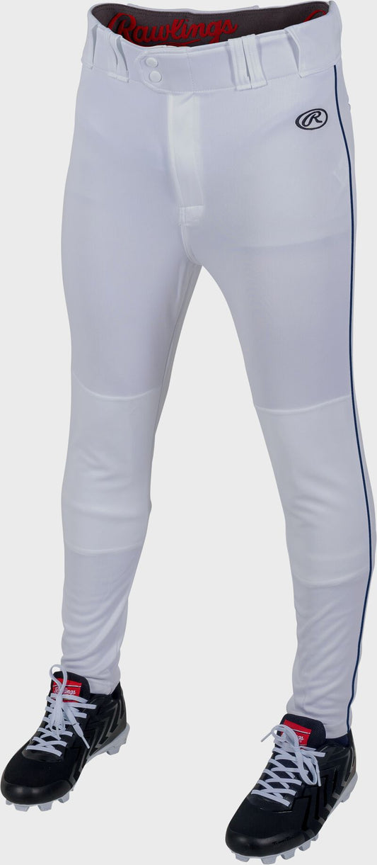 Rawlings Launch Jogger Style Youth Piped Baseball Pants YLNCHJGP