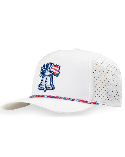 Perforated Rope Hat - Liberty Bell
