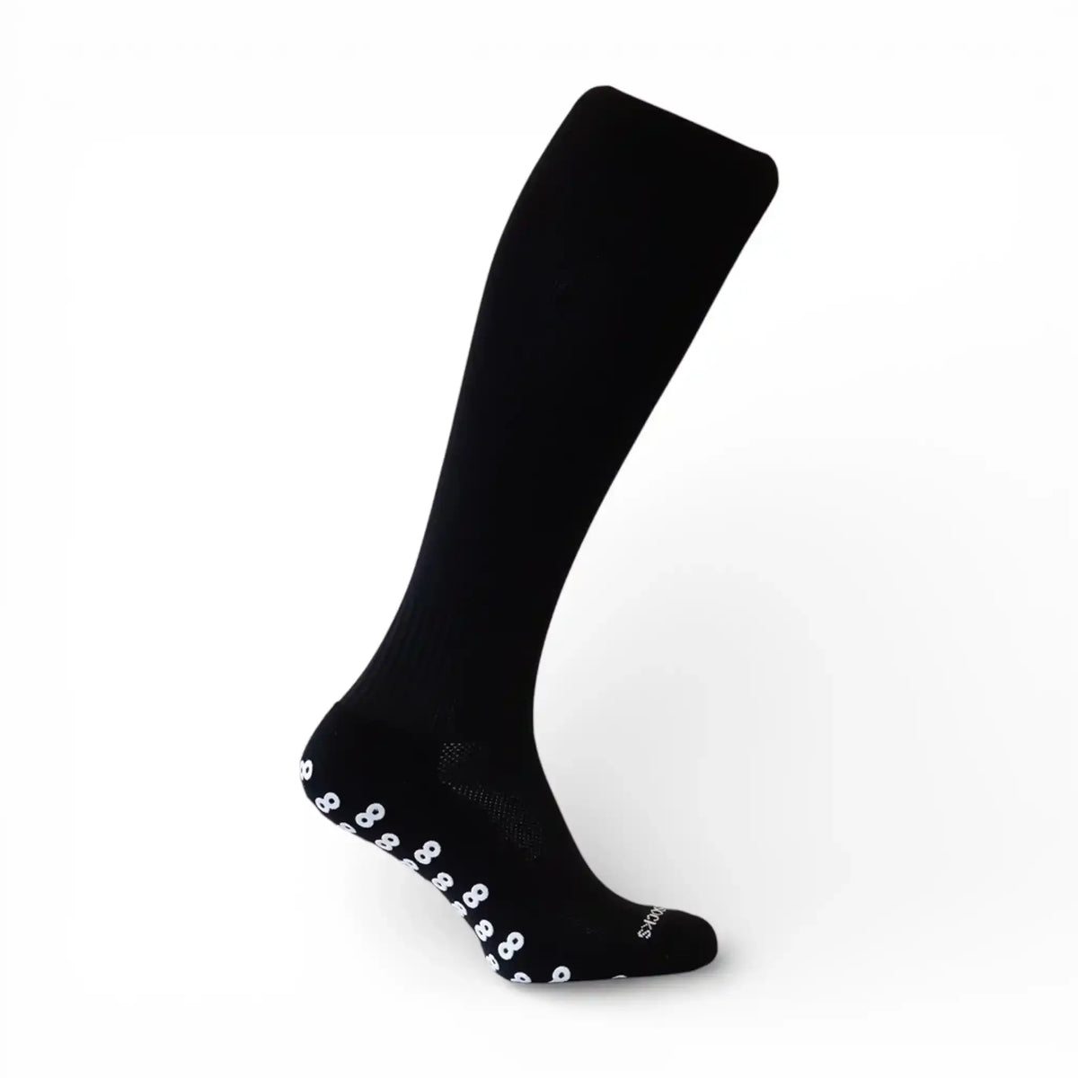 Long Knee-High Anti-Slip Grip Sports Socks (No Logo)
