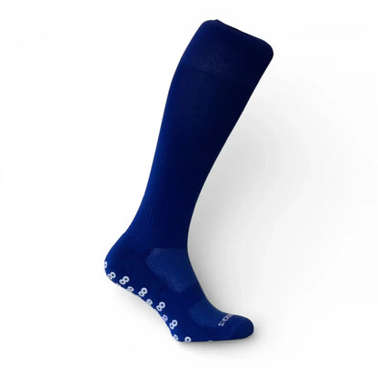 Long Knee-High Anti-Slip Grip Sports Socks (No Logo)