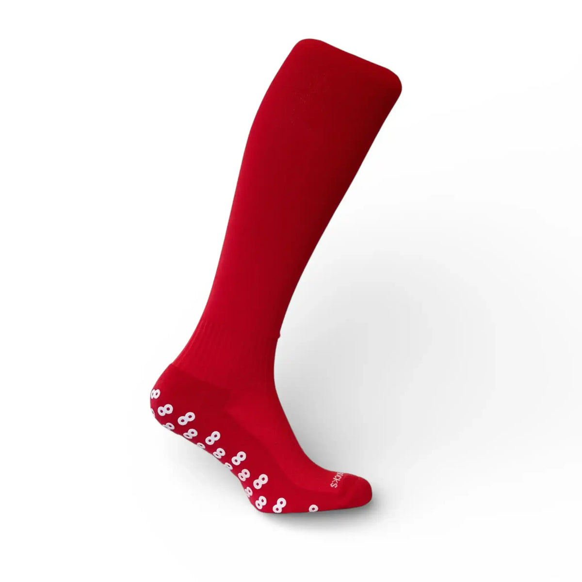 Long Knee-High Anti-Slip Grip Sports Socks (No Logo)