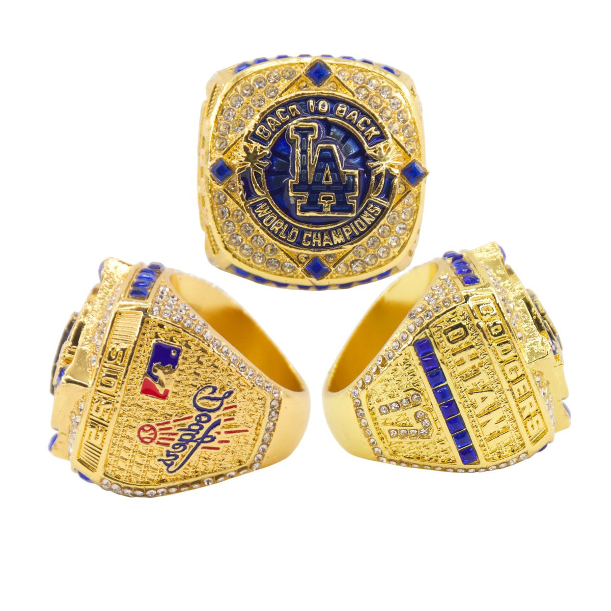 2025 Los Angeles Championship Ring Replica – Gold Fan Edition Collectible Gift