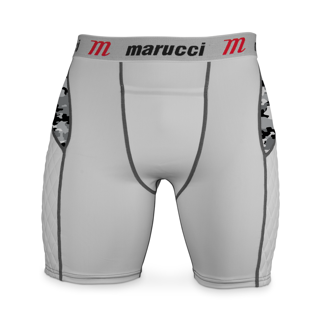 Marucci Baseball Youth Padded Sliding Shorts w/Cup Pocket