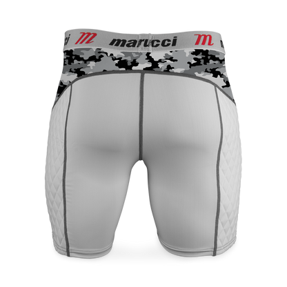 Marucci Baseball Youth Padded Sliding Shorts w/Cup Pocket