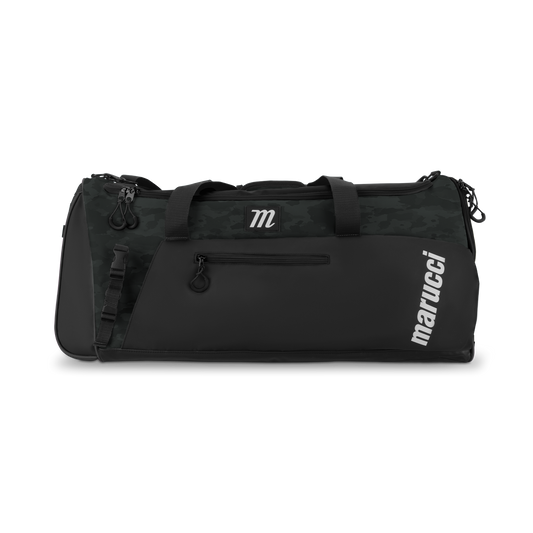 Marucci Pro Utility Duffel Bag V3 Black/Black Duck Camo: MB3PUDB-BK/BKDUCAM