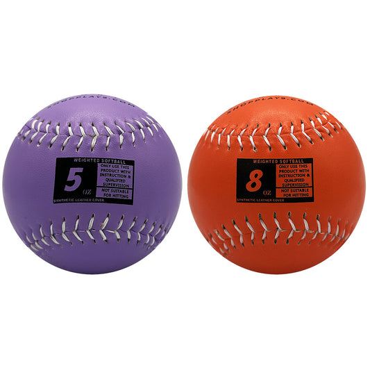 11" Softball Leather Weighted Balls Youth