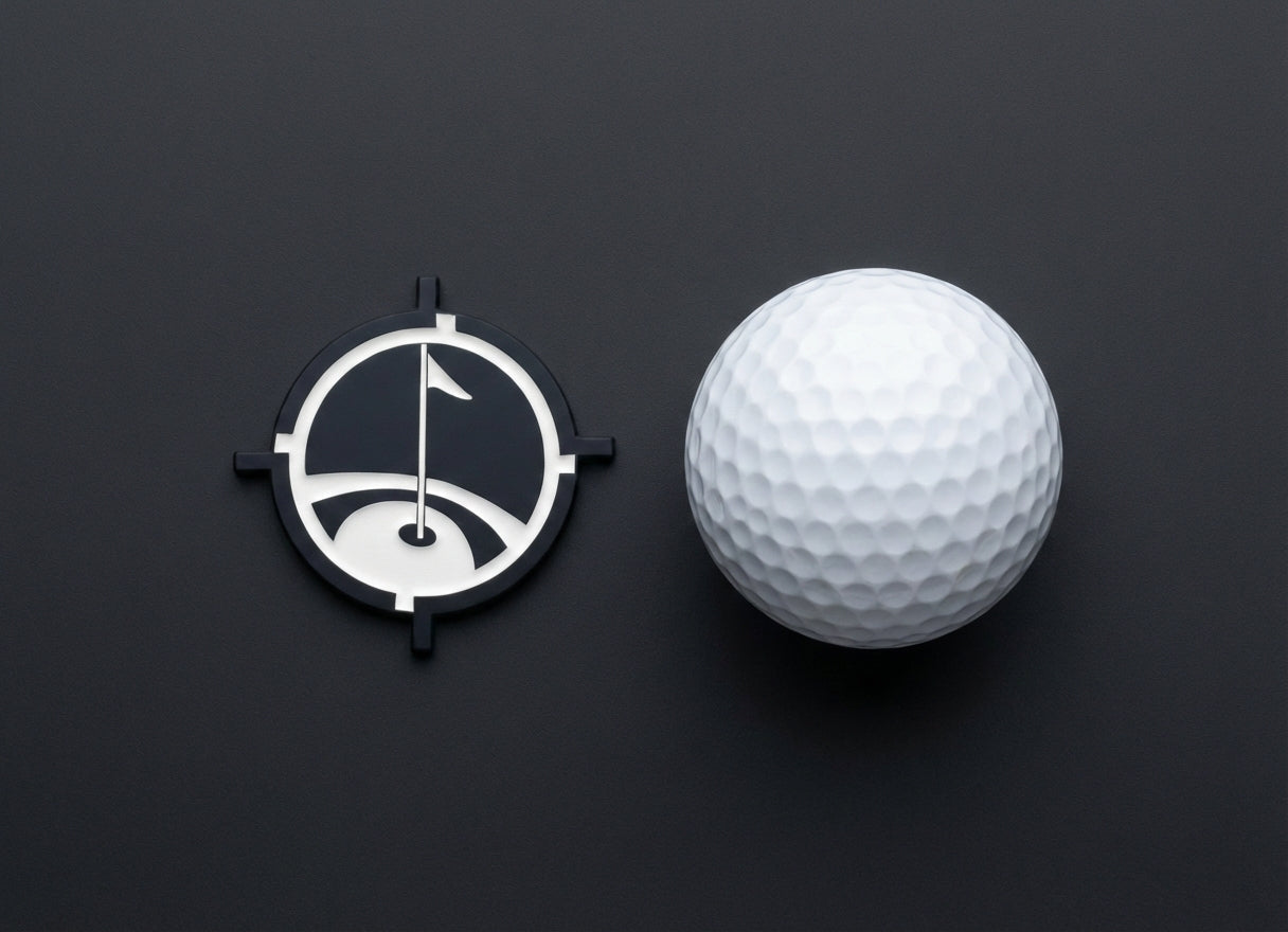Premium Magnetic Metal Golf Ball Marker