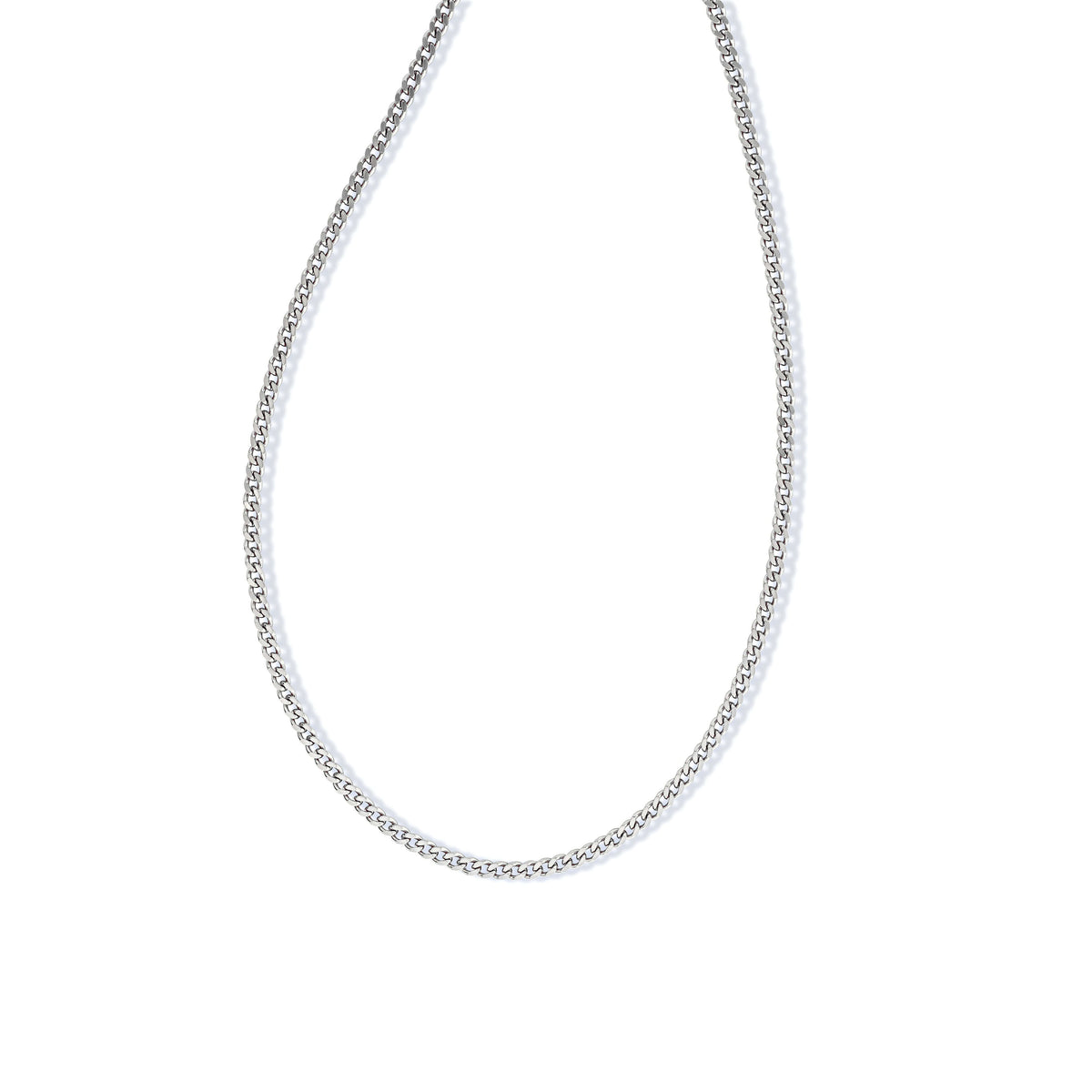 Micro Silver Cuban Link Chain | 3.5mm | Stainless Steel