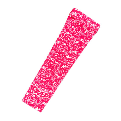 Woke Up RAD - Mom Arm Sleeve (Pink/White)