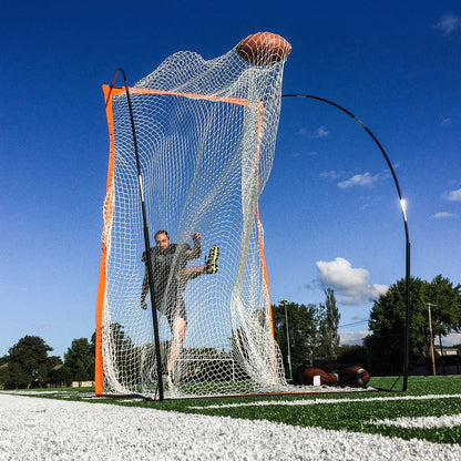 PORTABLE FOOTBALL KICKING CAGE